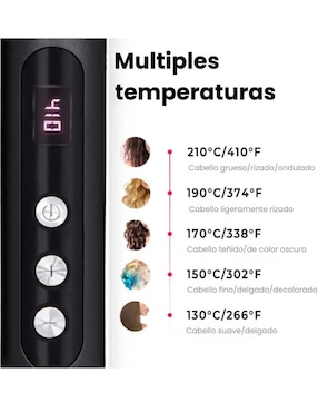 Cepillo alaciador Tymo ring plus