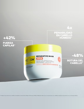 Tratamiento para capilar Reparative Mask reparador Yellow Reparative