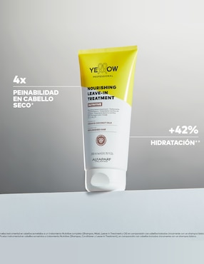 Crema para cabello seco Nourishing Leave-In Treatment Yellow Nutritive para hidratar