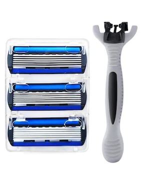 Rastrillo Ventdepot 6 hojas para todo tipo piel 4 piezas