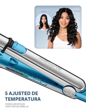 Set alaciadora Babyliss Pro Prima3100 y Prima2000 placas de nano titanium