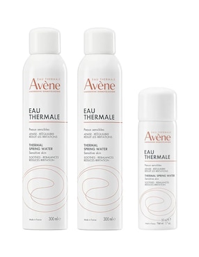 Set limpiador rostro y cuerpo Agua Termal Avene para calmar la piel