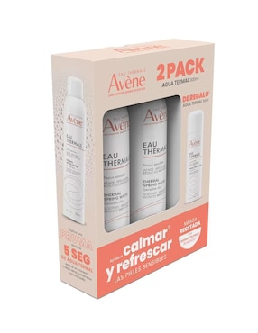 Set limpiador rostro y cuerpo Agua Termal Avene para calmar la piel
