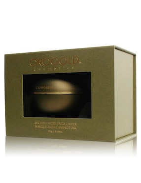 Mascarilla facial 24k Advanced Facial Mask para restaurar Orogold Cannabis 80 g