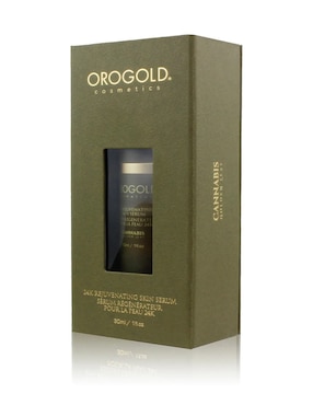 Sérum antiedad facial 24k Rejuvenating Skin Serum Orogold Cannabis todo tipo de piel