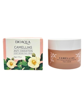 Crema facial recomendada para antioxidante de día y noche Bioaqua para todo tipo piel