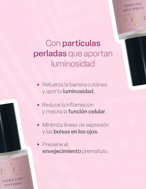 Sérum antiedad facia Suero de Péptidos naturales Teia revitalizante para todo tipo de piel