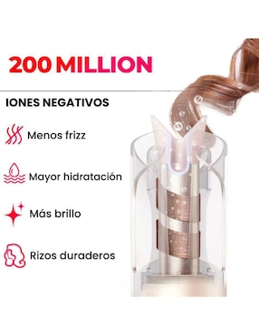 Rizadora de cabello Tymo Curl Go 25 mm de cerámica - turmalina
