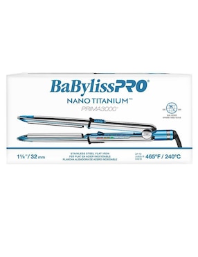 Alaciadora Babyliss Pro Prima 3000 Ionic Tecnology Special Edition placas de nano titanium