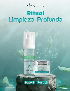 Kit de tratamiento facial exfoliante She Is Skincare