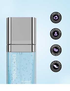 Sérum facial Vitalidad Hidratante Efecto Plumping Emotions Labs de piel seca