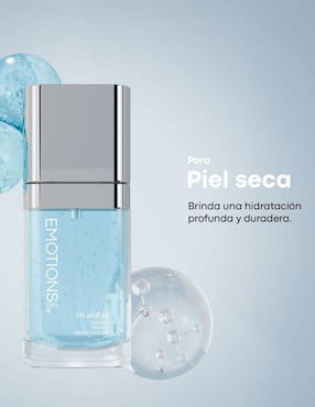 Sérum facial Vitalidad Hidratante Efecto Plumping Emotions Labs de piel seca
