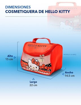 Neceser multiusos Gairet Hello Kitty unisex