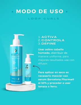 Kit tratamiento capilar Curl Barcelona Pharma hidratante rizos