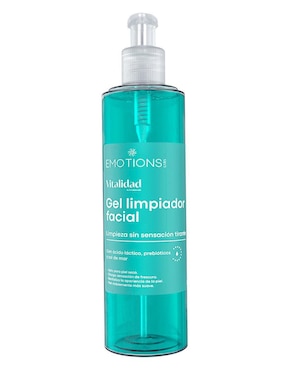 Gel limpiador facial Emotions Labs para desmaquillar