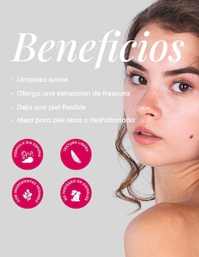 Gel limpiador facial Emotions Labs para desmaquillar