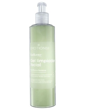 Gel limpiador facial con niacinamida Emotions Labs Radiante para exfoliar