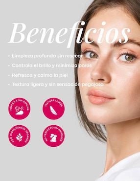 Gel limpiador facial equilibrio Emotions Labs para eliminar el brillo