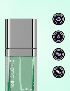 Sérum facial Equilibrio Hidratante y Matificante con Ácido Salicílico, Niacinamida, Alga Laminaria y Bioflavonoides 30G Emotions Labs Equilibrio de piel mixta y grasa
