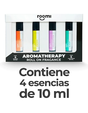 Set de escencias Roll On Fragance de varios aromas