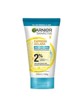 Tratamiento facial rutina express aclara anti imperfecciones antiacné Garnier Skin Active