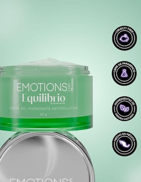 Crema facial recomendada para hidratar día y noche Emotions Labs Equilibrio para piel mixta y grasa