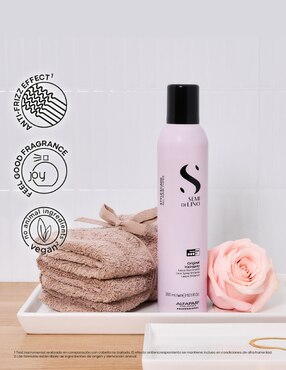 Spray para cabello todo tipo Original Hairspray con fijación fuerte Semi Di Lino Style&Care 300 ml
