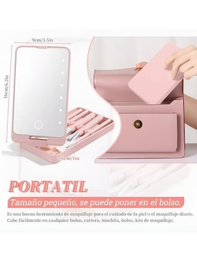 Set espejo rectangular Xtellar