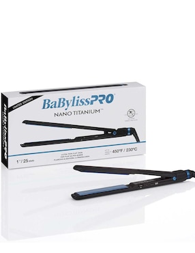 Alaciadora Babyliss Pro BNTMB4072TUC placas de nano titanium