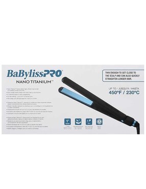 Alaciadora Babyliss Pro BNTMB4072TUC placas de nano titanium