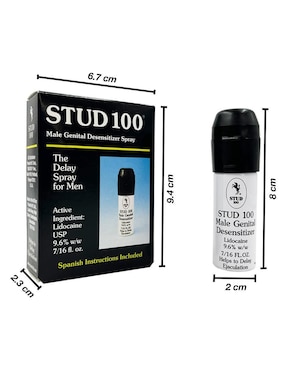 Kit juguete sexual Chisa Stud100