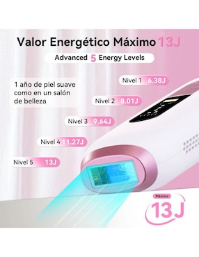 Depiladora IPL para cuerpo