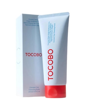 Limpiador facial Coconut Clay Cleansing Foam Tocobo para purificar