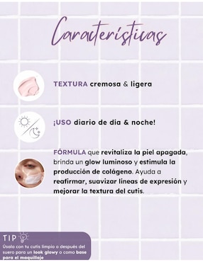 Crema facial recomendada para prevenir signos de la edad de día y noche She Is Skincare para todo tipo piel