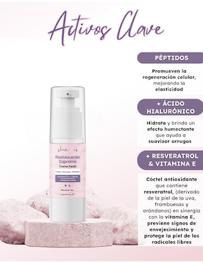 Crema facial recomendada para prevenir signos de la edad de día y noche She Is Skincare para todo tipo piel