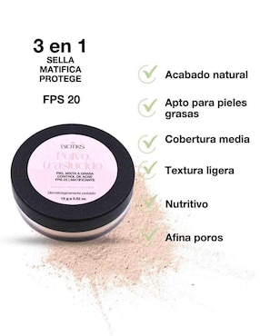 Polvo traslúcido Biotiks