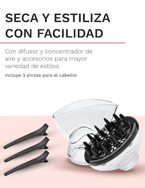 Secadora de cabello Salon Beauty White Edition SB5200
