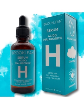 Sérum facial Ácido Hialurónico Antienvejecimiento Brooklean de todo tipo piel