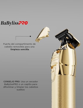 Recortadora para cabello, barba y cuerpo Babyliss Pro FX One Gold