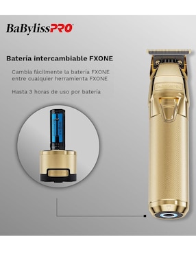 Recortadora para cabello, barba y cuerpo Babyliss Pro FX One Gold