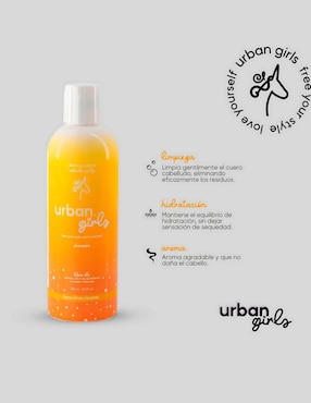 Shampoo para cabello rizado para niña Urban Curls 240 ml