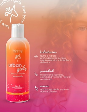 Acondicionador para cabello rizado Urban Girls 240 ml
