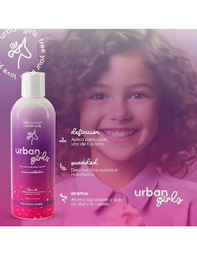 Crema para cabello rizado Urban Curls para suavizar