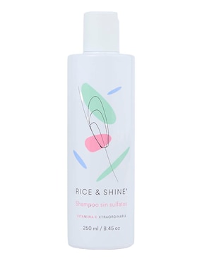 Shampoo reparador para cabello Shampoo Rice & Shine 250 ml