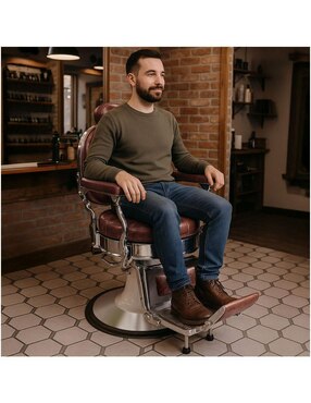 Sillón para barbería adulto Nanofort