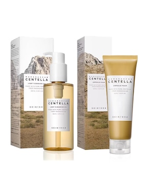 Limpiador facial kit Madagascar Centella Skin 1004 para desmaquillar