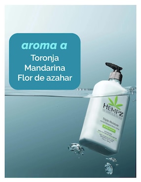 Crema para cuerpo y manos recomendada para hidratar día y noche Hempz Hempz para todo tipo piel