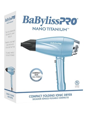 Secadora de cabello Babyliss Pro Nanotitanium bnt910