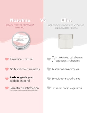 Crema facial recomendada para calmar y regenerar la piel día y noche Marea Skin para todo tipo piel