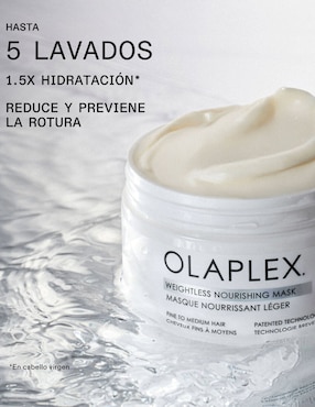 Mascarilla para cabello Masque nourrissant léger para nutrir Olaplex Weightless Narishing Mask 200 ml